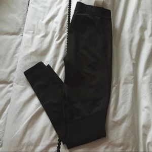 abercrombie meshed leggings